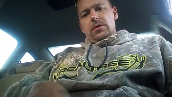 Preview 1 of Big Panic Sex - Car masturbation with Cambo Maximum! Cock massage at its best!