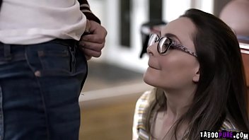 Preview 2 of Youtubxxx Com - Aften Opal loses her virginity during the interview with Lucas Frost