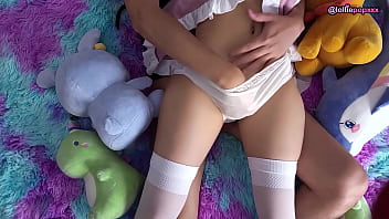 Preview 1 of Mia Khalifa With - Daddy,  just rub it on my pussy,  but please don&#039_t take my virginity