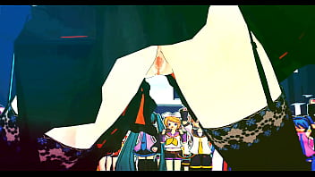 Preview 2 of Busty Maid Gats Anal Fuck - 【MMD R18】Bubble Boop