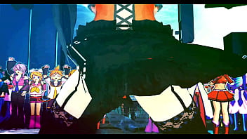 Preview 3 of Busty Maid Gats Anal Fuck - 【MMD R18】Bubble Boop