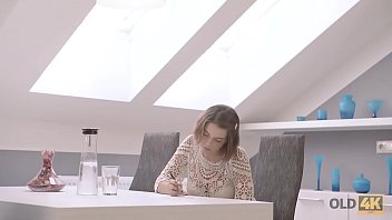 Preview 1 of Sunny Leone Full Length Red Fuck - OLD4K. Incredible teen girl Marina Visconti s. with mature male