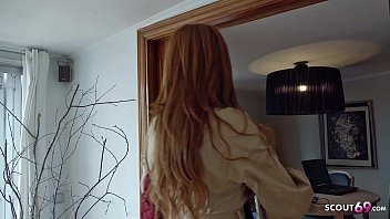 Preview 2 of Globle Hole - GERMAN SCOUT - GINGER MILF BIANCA SEDUCE TO BAREBACK FUCK AT STREET PICKUP