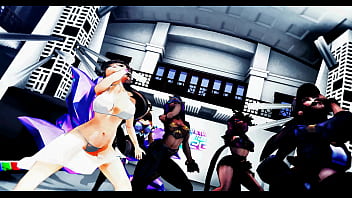 Preview 2 of My Nude Dana - DUN DUN Oksana Fluff feat. EVERGLOW