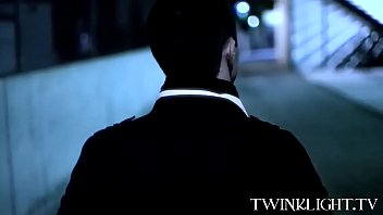 Preview 1 of Nabina Amateur - Twink impaled on hard cock after receiving sloppy rimjob
