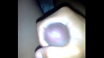 Preview 3 of Ez Jwz - Chico joven teen se masturba hasta venirse y se llena su pancita de semen