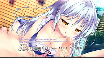 Preview 2 of Cam Firm - Hime to Otome no Yakimochi LOVE -Kirameki Natsu Monogatari!- Route5 Scene2 with subtitle