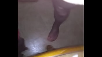 Preview 1 of Boobs Press Gang Bang In Bus - Panties on sky