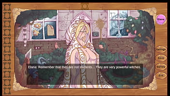 Preview 1 of School Xnxx 18 - Magic Dorm 2 [ Psychedelic HENTAI game ] Ep.1 weird goddess of SEX have to save the world !