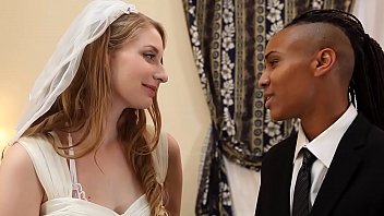 Preview 1 of Brazzer Monster Cock - Black and blonde lesbians having fun with their hot cunts