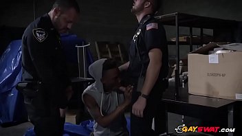Preview 3 of Seax 3gp Download Video - BBC is ready to be fucked by Gay Police Jocks in Doggystyle.