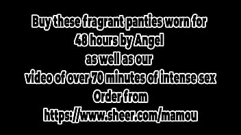 Preview 3 of Apartment Sharing - Buy these fragrant panties worn for 48 hours by JupiLuni as well as our video of over 70 minutes of intense sex order from