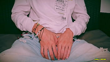 Preview 1 of Foto Chivista 2809 - Sexy Skinny Twink Magic C Jerking His Big Cock And Shooting His Cum On Your Face