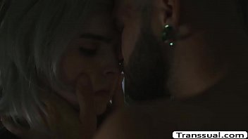 Preview 2 of Sadie Sweede Deen - TS Ella Hollywood analed by her boyfriend
