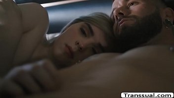 Preview 1 of Sadie Sweede Deen - TS Ella Hollywood analed by her boyfriend