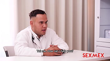 Preview 1 of Sunny Lione Pussy With Big Cock - SEXMEX - Health Check . NATY DELGADO