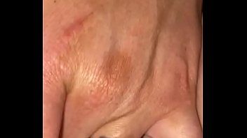 Preview 3 of Nepali Lado Puti Chikeko - White GF masturbates while BF watches and cums on pussy
