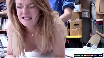 Preview 4 of Aunt Femdom - Theif Kate Kenzi gets bang in doggystyle by LPs bigcock