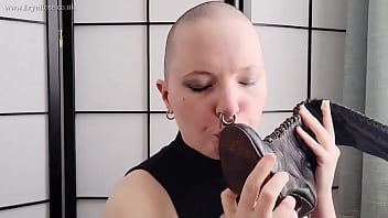 Preview 3 of Vintage Porn Yesilcam Meltem K - I love when custom video clients send me things to film with,  like this amazing collection of vintage leather boots!! ...