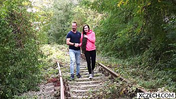 Preview 1 of Stimp Mom - Couple going to end up in bed after a walk in the woods