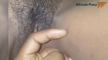 Preview 4 of Father Ducks Fucks Daughter - Fingering a Dirty African Pussy