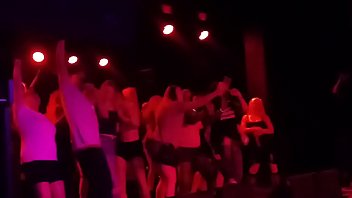Preview 2 of Xnvideo Mp4 - Tasia with Mickey Avalon &amp_ Dirt Nasty &quot_My Dick&quot_ on stage on Fremont Street