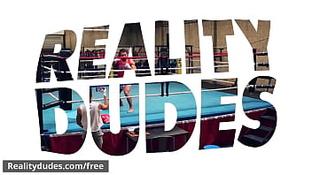 Preview 1 of Crazy Step Father - Draven Navarro pounded by teammate Alex Rim drilling in the ring - Reality Dudes