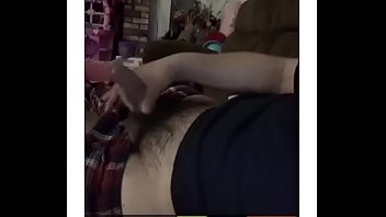 Preview 2 of Schoolgirl Caning Hardcore - MASTURBATING ON WEBCAM