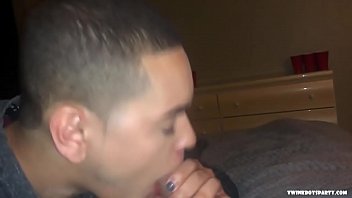 Preview 2 of Big Xnx Amrican - Latin Twinks Julian and Corey Suck Dick