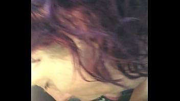 Preview 1 of Mom Comshot Hd - White mom sucking dick in car traffic Tampa