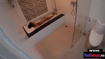Preview 2 of Son Wife My Dad - Bangkok slut gets a quickie fuck session from her BF
