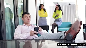 Preview 2 of Ama Liu Anal - My Stepsisters Fucked Me To Get Into The Club - Maya Farrell,  Alina Belle -
