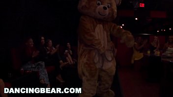 Preview 1 of Xnxx Arbik - DANCING BEAR - Insane CFNM Party With Gang Of Hoes And Big Dick Male Strippers