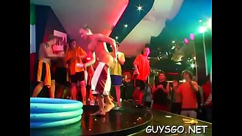 Preview 3 of Yonge Video - Horny dudes go totally wild