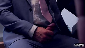 Preview 2 of Asian Beauty Love Creampie - Klein Kerr FUCK Lukas Daken  TO WIN THE COMPETITION OF THE WEEK AT THE OFFICE