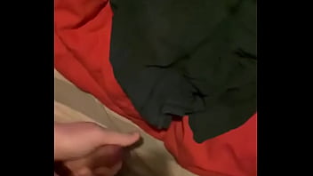 Preview 3 of Scoreland Brandy - Wanking my Beautiful cock with big cumshot on my boxers