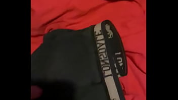 Preview 1 of Scoreland Brandy - Wanking my Beautiful cock with big cumshot on my boxers