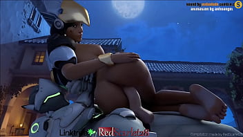 Preview 4 of Amputee Creampie - Pharah Overwatch Compilation 1