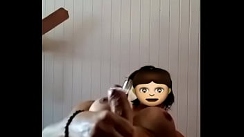 Preview 2 of Glow Stick Fat Hd - Jenny Travesti Gozando gostoso