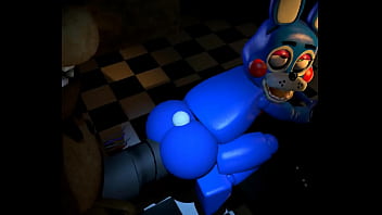 Preview 2 of Mom Dad Xxnxx - Toy Bonnie Gets Dominated by Withered Freddy