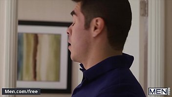 Preview 1 of Estacas - (Blake Ryder,  Cazden Hunter) - Unexpected Roommates Bareback - Men.com