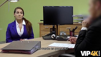 Preview 2 of Hostage The Girl - VIP4K. Agent liebt die gro&szlig_en Br&uuml_ste seines Kunden Mischel Lee und ist bereit zu helfen