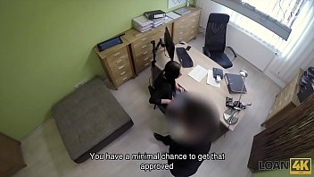 Preview 2 of Blow Job Noty - LOAN4K. Nice Kristy gives vagina and ass for fucking to loan agent