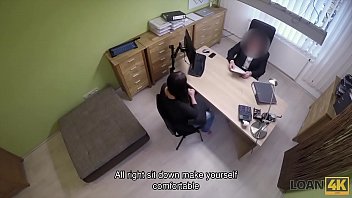 Preview 1 of Blow Job Noty - LOAN4K. Nice Kristy gives vagina and ass for fucking to loan agent