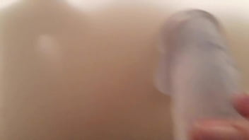 Preview 1 of Teen Ninacom - Pov Sissy slut gags on dildo