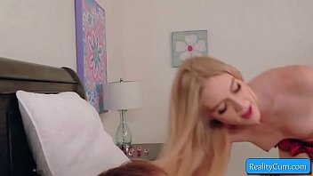 Preview 1 of Xxxxxx Sexvo - Teen blonde Emma Straletto ride massive cock and reach amazing strong orgasm