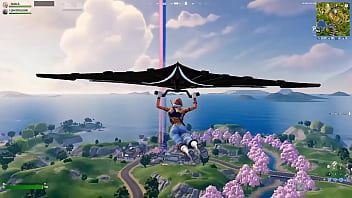 Preview 1 of Yu Ji7 - Playing fortnite with a bisexual transgender