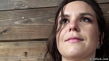 Preview 2 of Anal De Kendra Lust - Hairy slut in Vampire trap gets whipped
