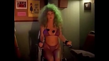 Preview 1 of Hoga Feck Me - bikini babe tied to chair and electrocuted