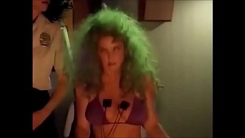 Preview 4 of Hoga Feck Me - bikini babe tied to chair and electrocuted